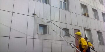 Hoonete fassaadide ja kõnniteede pesu ettevõttelt “Just Clean”: teenuse eelised